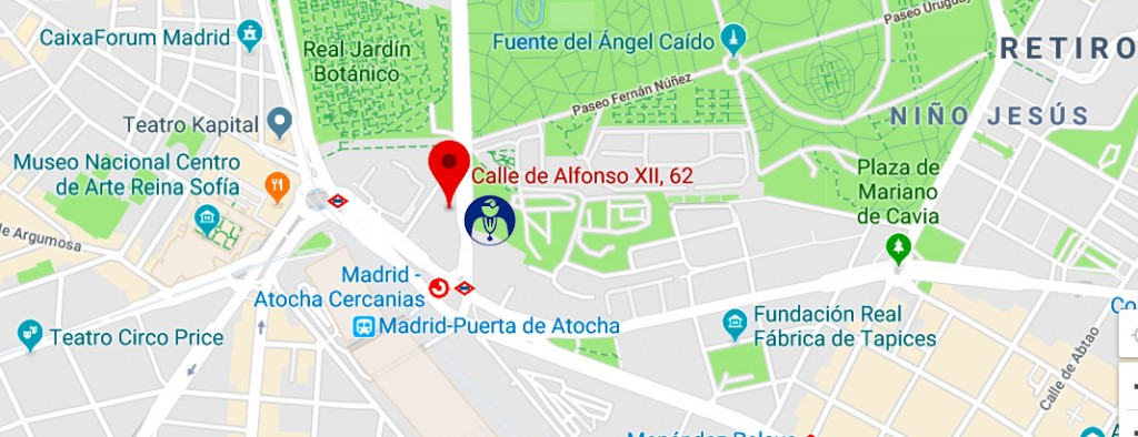 MAPA DE UBICACION MADRID
